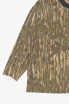 Vintage Camouflage Long Sleeve Pocket T-Shirt (1990s)