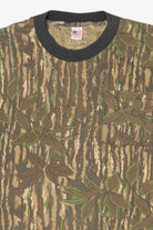 Vintage Camouflage Long Sleeve Pocket T-Shirt (1990s)