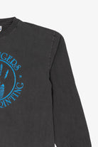 Vintage Inky Fingers Screenprinting Long Sleeve T-Shirt (1980s)