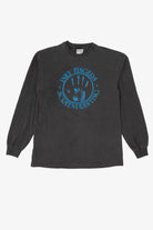 Vintage Inky Fingers Screenprinting Long Sleeve T-Shirt (1980s)