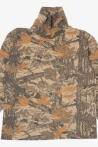 Vintage Red Head Camouflage Long Sleeve Turtleneck T-Shirt (1990s)