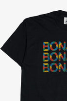 Vintage "Bonanza Bonanza Bonanza" Embossed Print Lee T-Shirt (1990s)