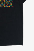Vintage "Bonanza Bonanza Bonanza" Embossed Print Lee T-Shirt (1990s)