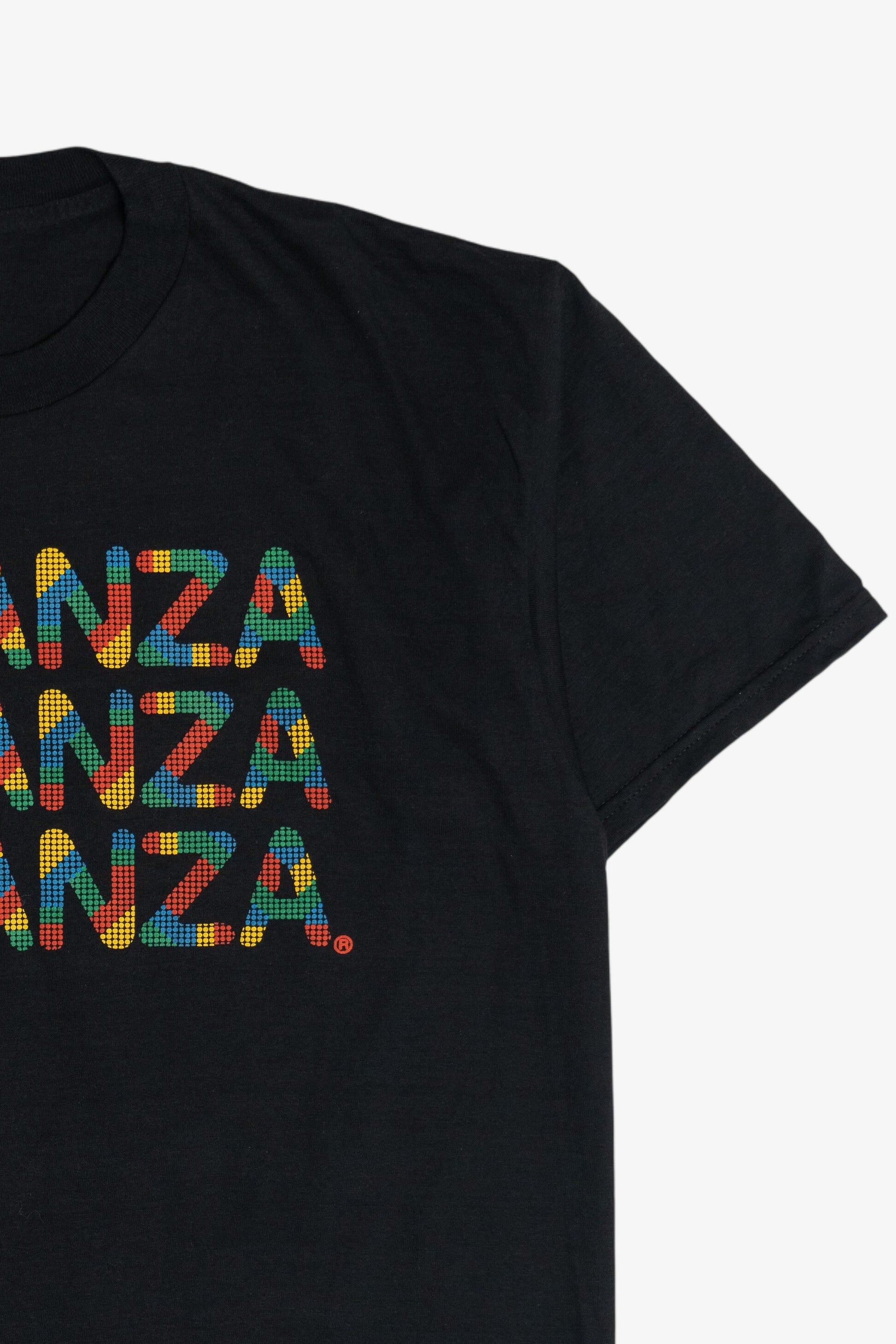 Vintage "Bonanza Bonanza Bonanza" Embossed Print Lee T-Shirt (1990s)