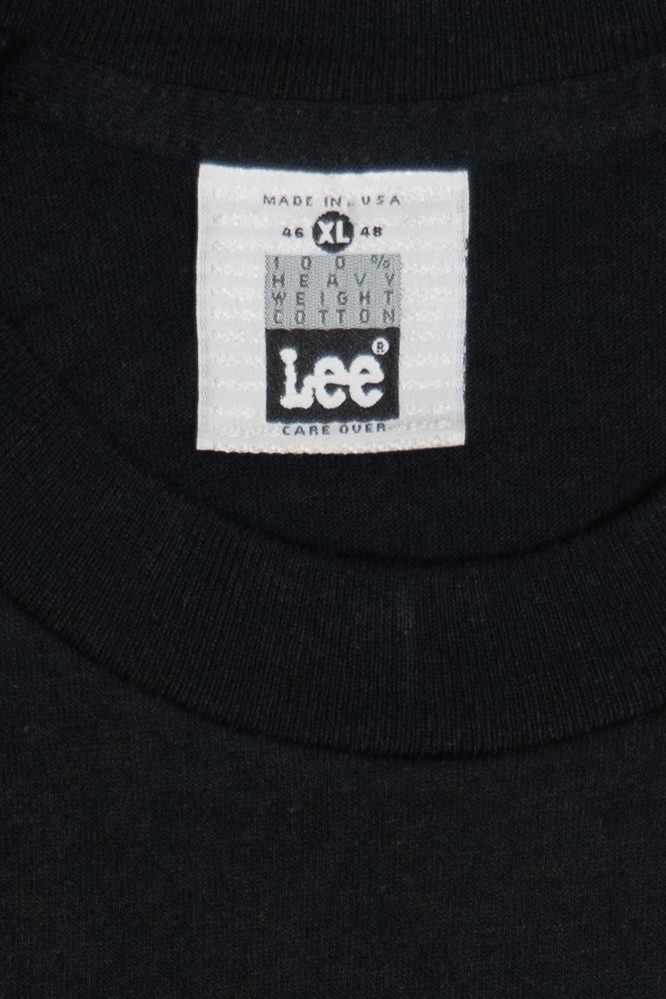 Vintage "Bonanza Bonanza Bonanza" Embossed Print Lee T-Shirt (1990s)