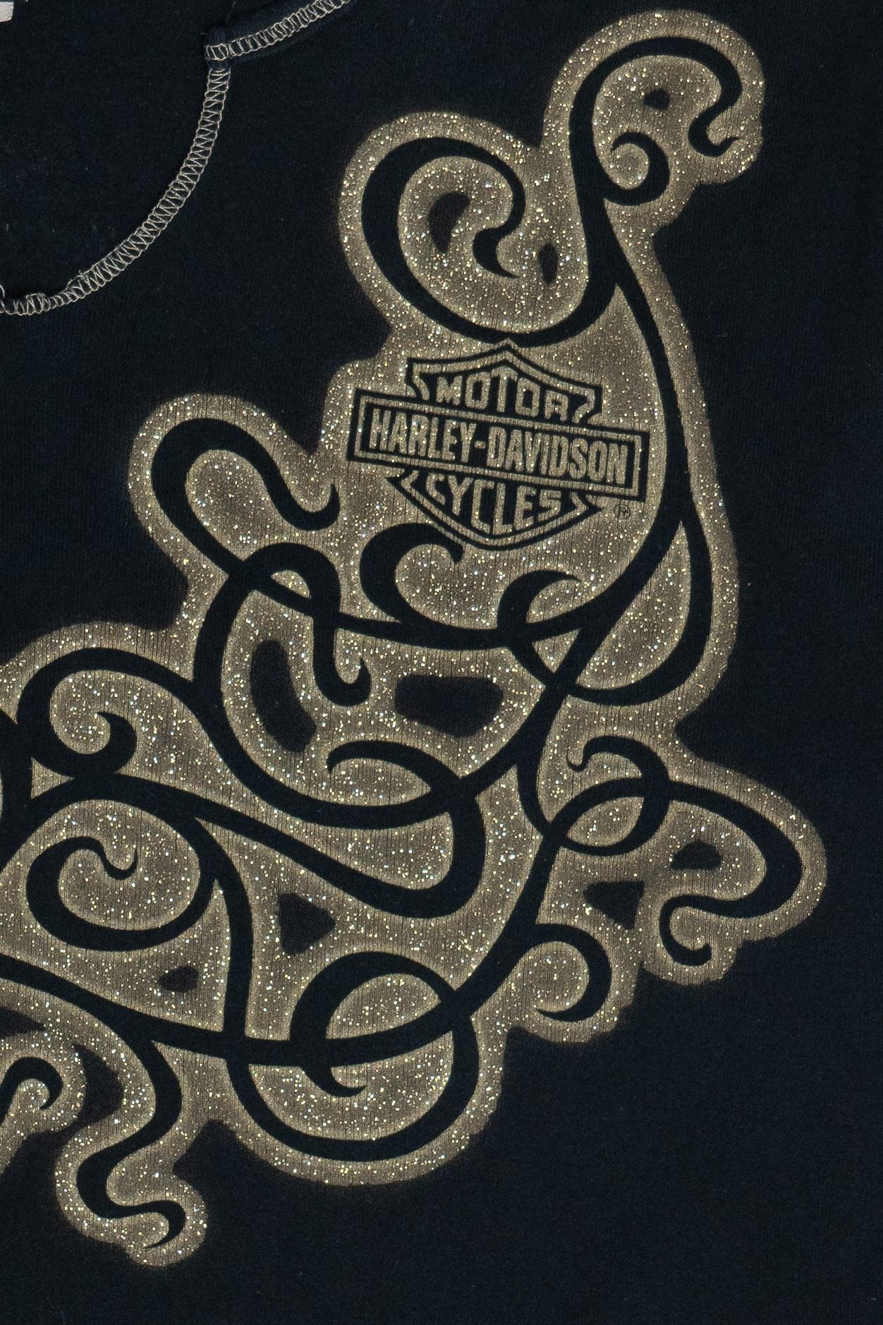 Vintage Harley Davidson Filigree Long Sleeve T-Shirt (2000s)