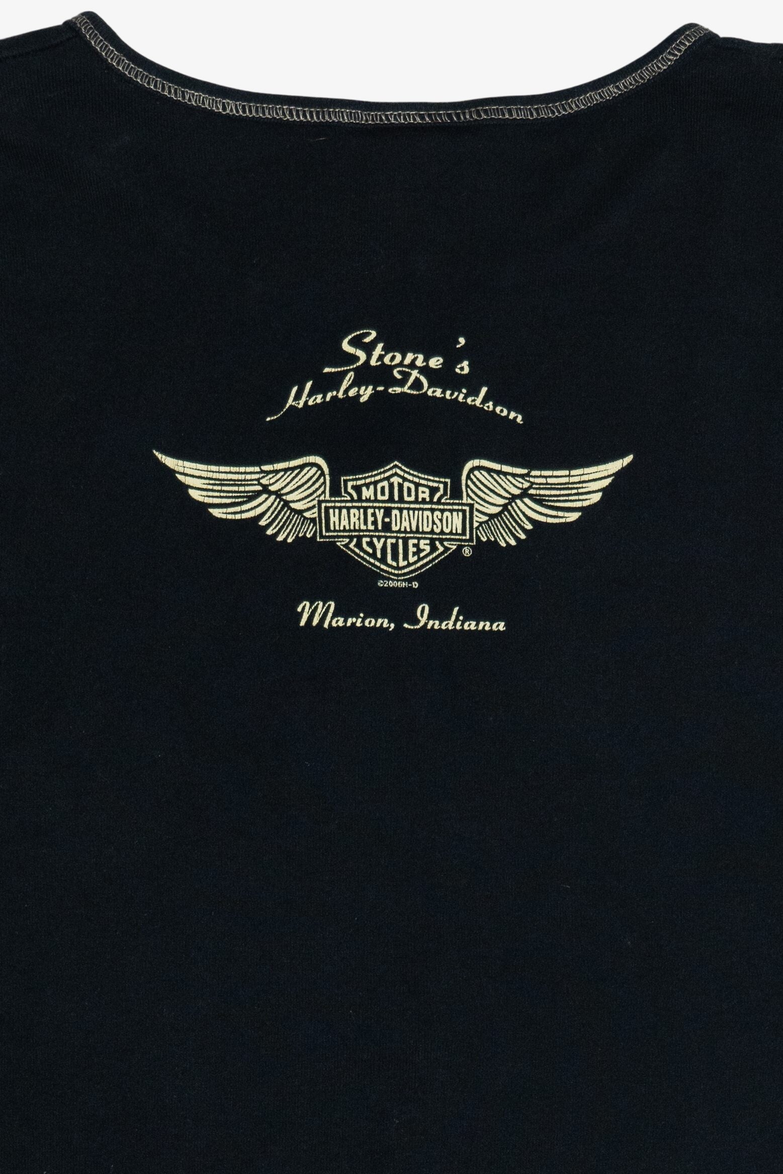 Vintage Harley Davidson Filigree Long Sleeve T-Shirt (2000s)