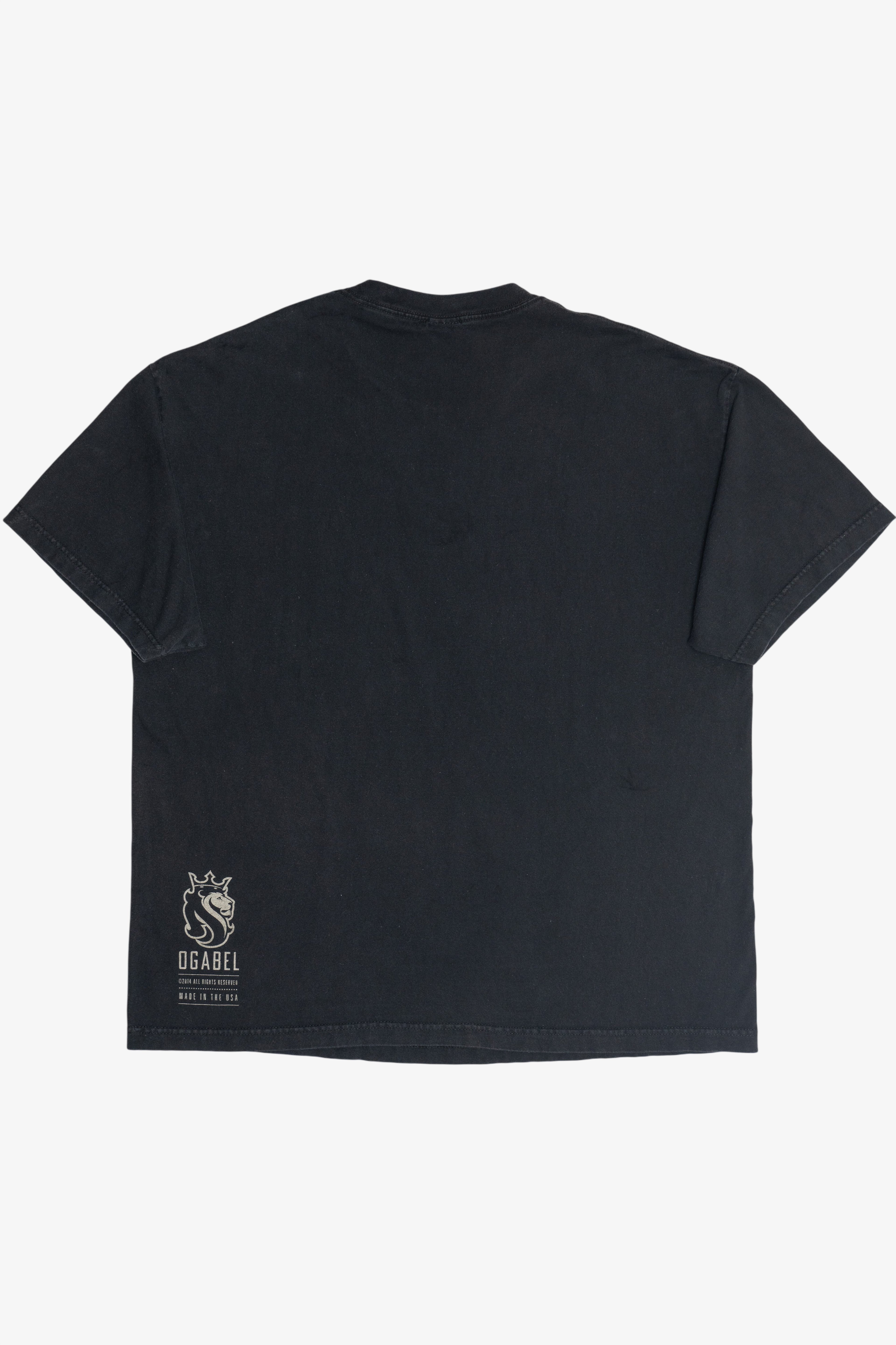 Vintage Y2K Skeleton Pinup King & Queens Graphic T-Shirt (2000s)