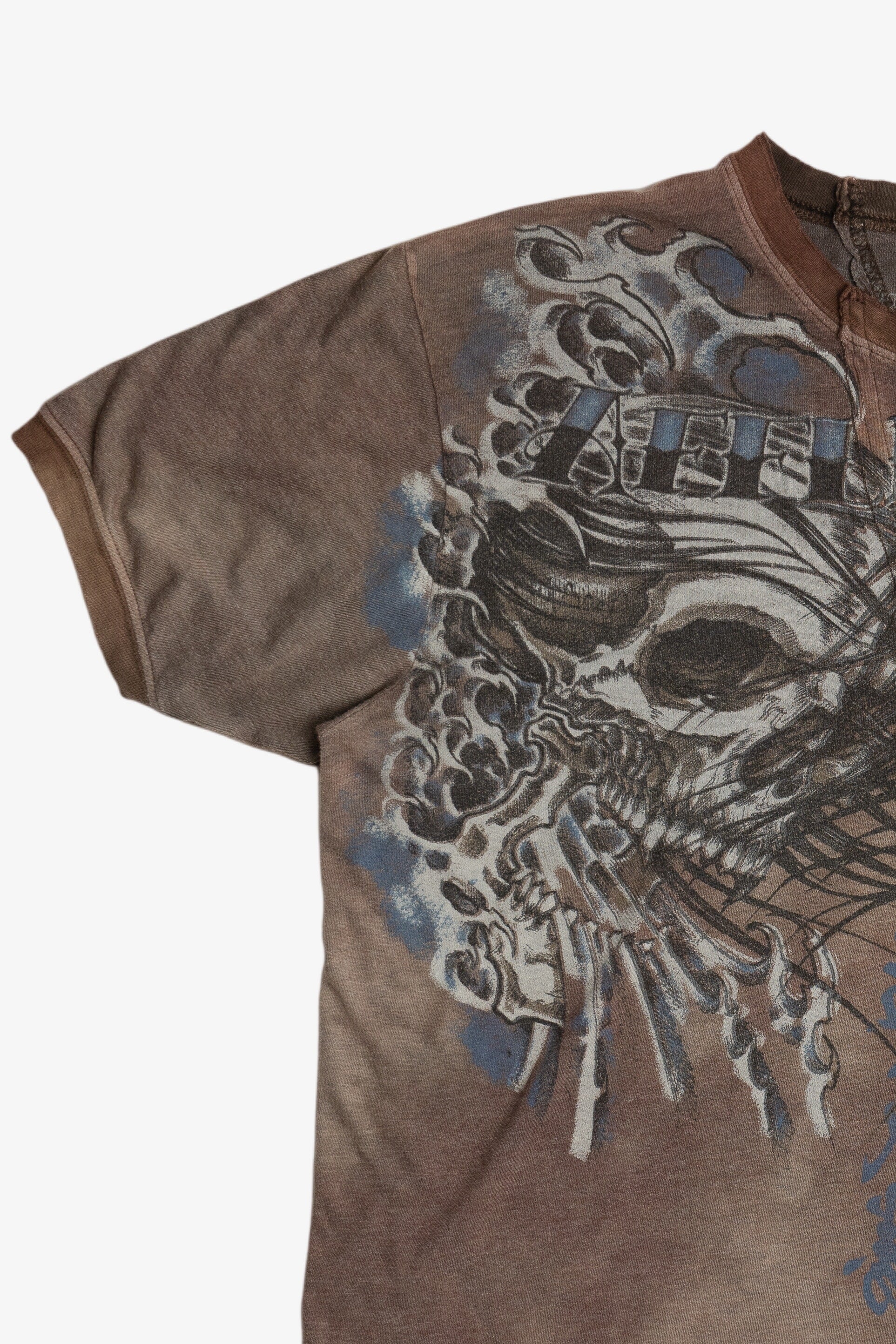 Affliction Wings Distressed T-Shirt (2010s)