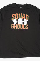 Recycled "Squad Goals" Ghosts Halloween Black T-Shirt (2020s)