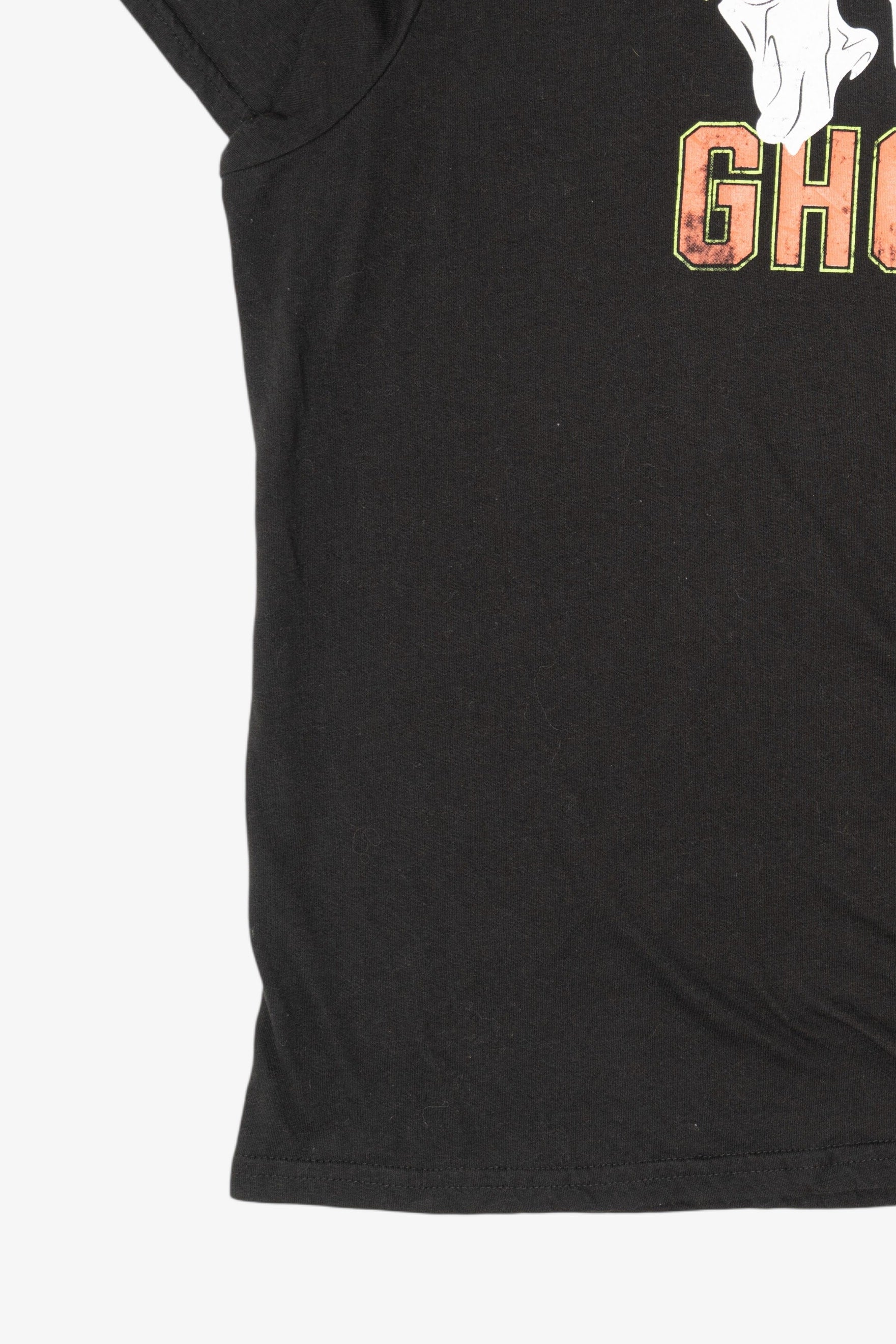 Recycled "Squad Goals" Ghosts Halloween Black T-Shirt (2020s)
