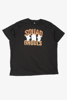 Recycled "Squad Goals" Ghosts Halloween Black T-Shirt (2020s)