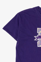 Purple Embroidered "Momo" T-Shirt (2000s)