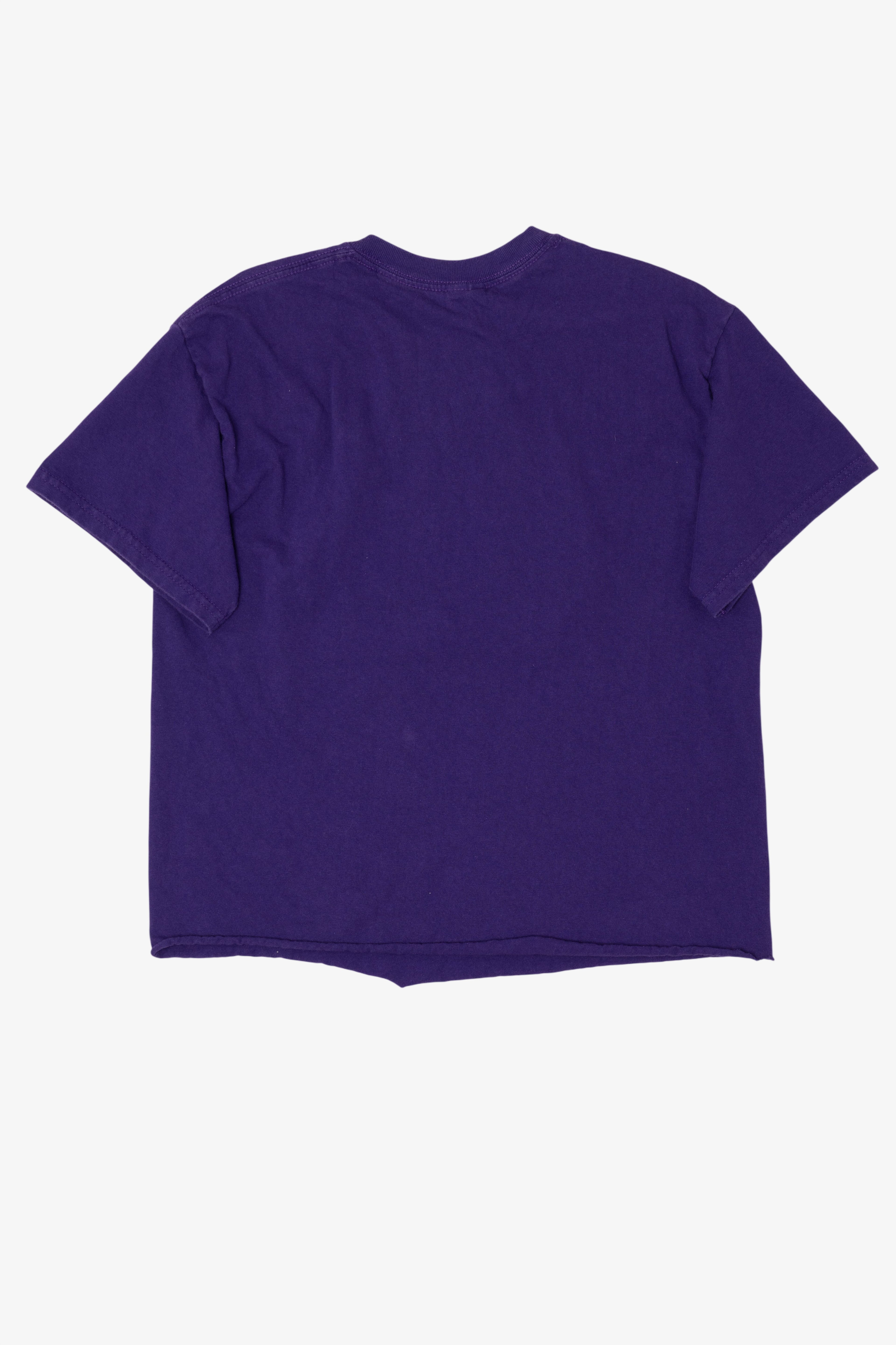 Purple Embroidered "Momo" T-Shirt (2000s)