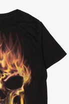Flaming Skull Halloween T-Shirt (2020s)