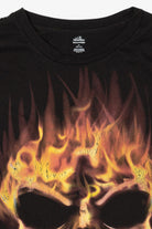 Flaming Skull Halloween T-Shirt (2020s)
