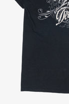 "Death Rider" Grim Reaper Skeleton On Motorcycle T-Shirt (2010s)