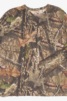 Brown Camouflage Mossy Oak Long Sleeve T-Shirt (2010s)