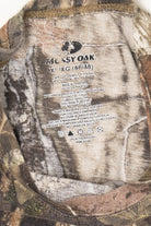Brown Camouflage Mossy Oak Long Sleeve T-Shirt (2010s)