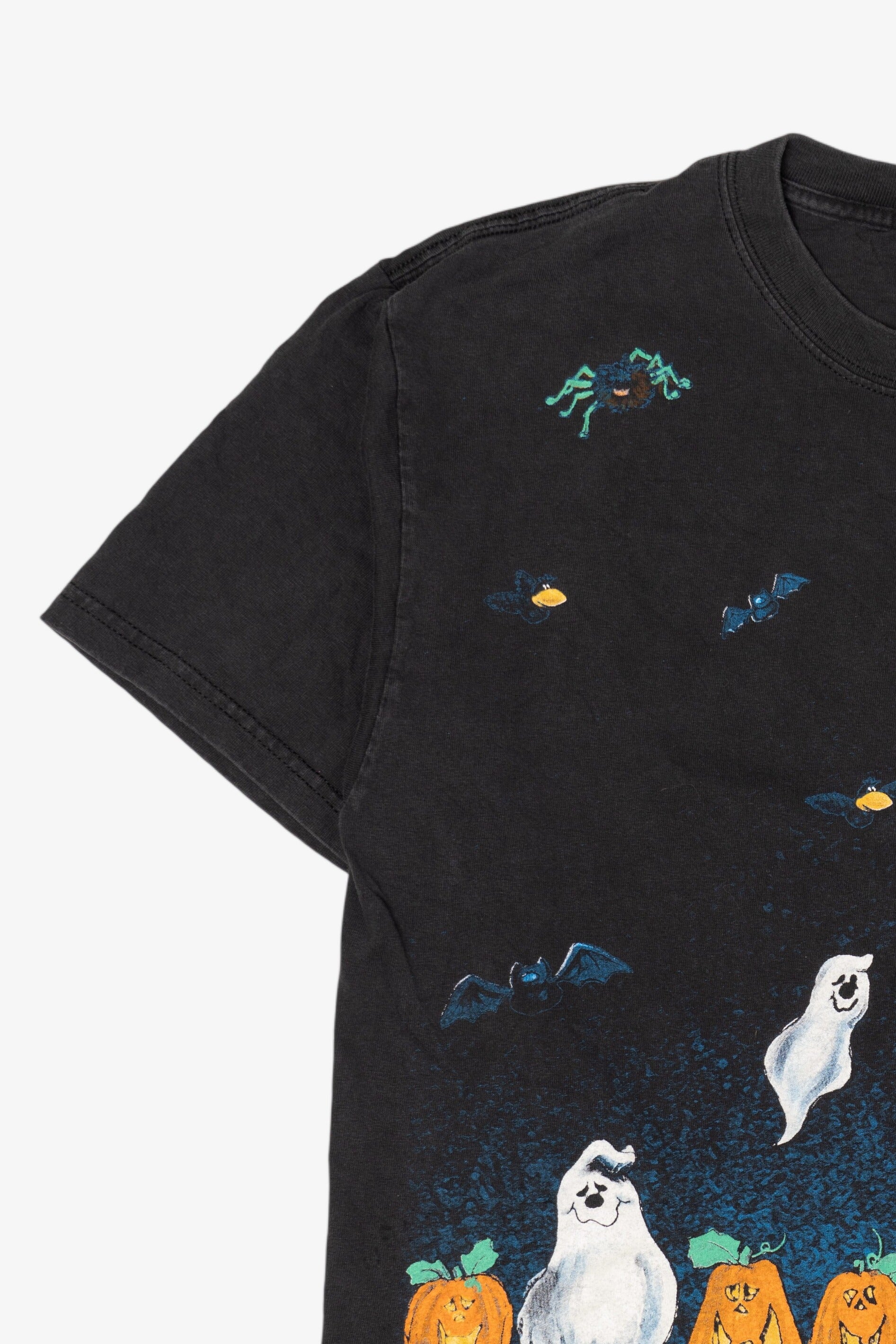 Vintage Ghosts Pumpkins And Bats T-Shirt (1990s)