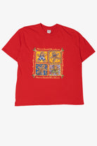 Vintage Red "Have A Sweet Christmas" Gingerbread Holiday T-Shirt (2000s)