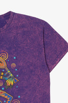 Vintage Purple Acid Wash Kokopelli T-Shirt (2000s)