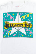 Vintage Jazzercise Star Confetti T-Shirt