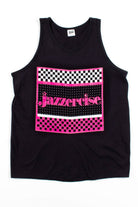Vintage Jazzercise Neon Checker Tank