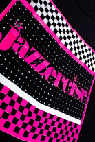 Vintage Jazzercise Neon Checker Tank
