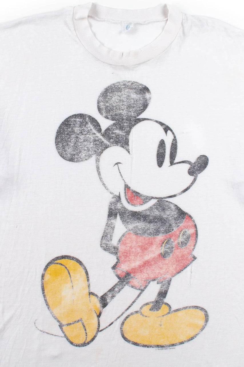 Vintage Oversized Thrashed Mickey Mouse T-Shirt
