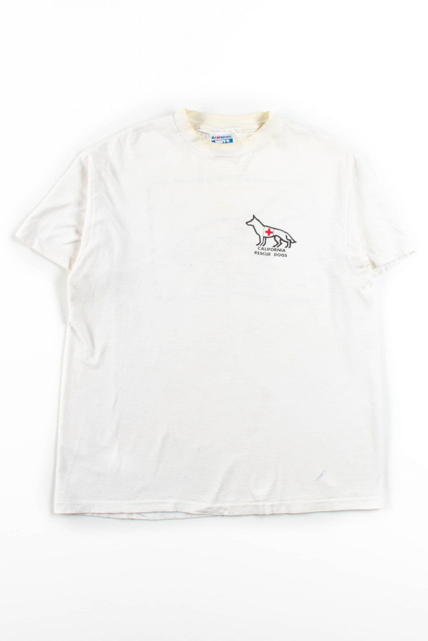 Vintage California Rescue Dogs T-Shirt