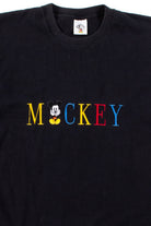 Vintage Embroidered Mickey T-Shirt