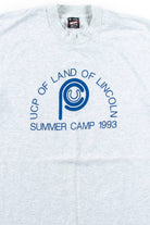Vintage Land Of Lincoln Summer Camp T-Shirt (1993)