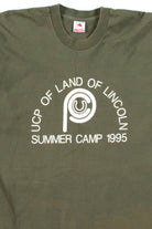 Vintage Land Of Lincoln Summer Camp T-Shirt (1995)