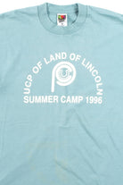 Vintage Land Of Lincoln Summer Camp T-Shirt (1996)