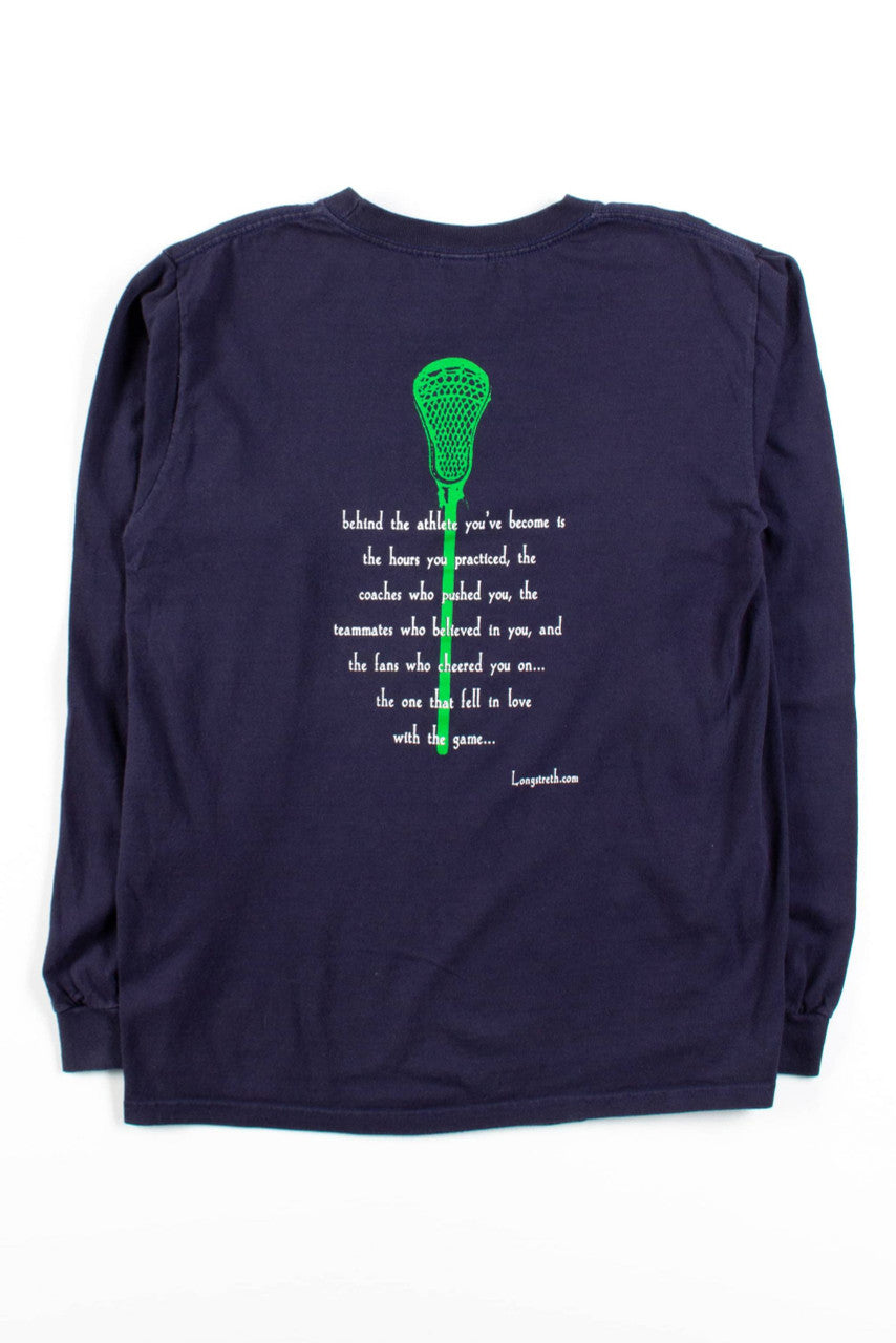 Vintage Lacrosse Long Sleeve T-Shirt