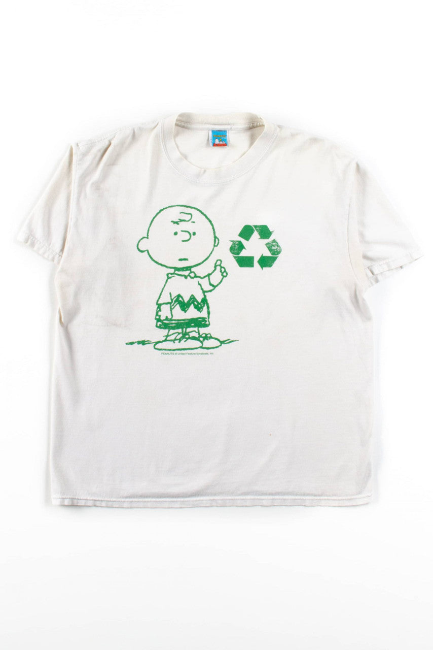 Vintage Charlie Brown Recycles T-Shirt