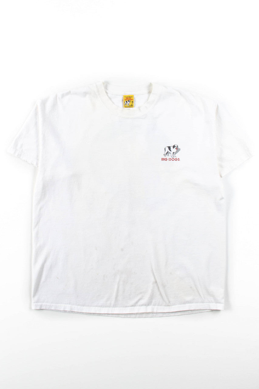 Vintage Big Dogs Talk To The Paw T-Shirt (1999)