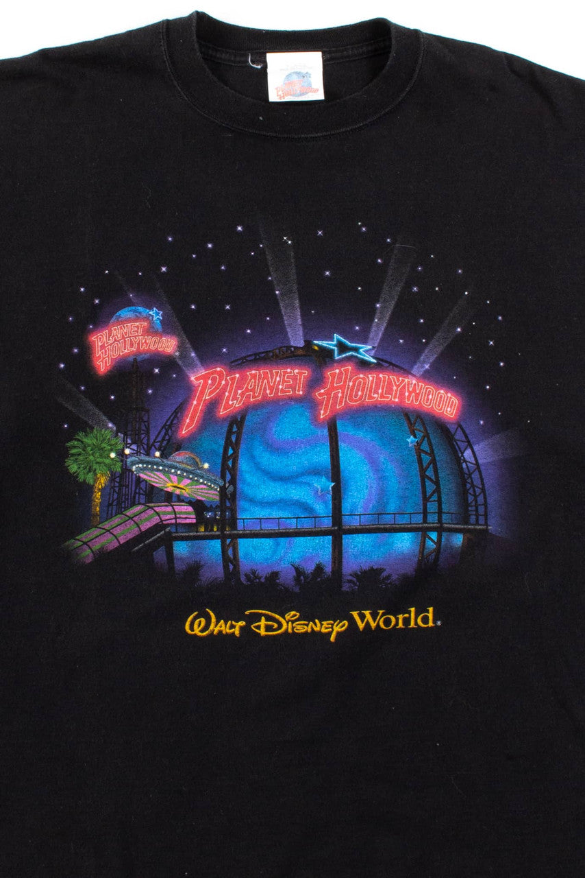 Vintage Planet Hollywood Disney World T-Shirt (1991)
