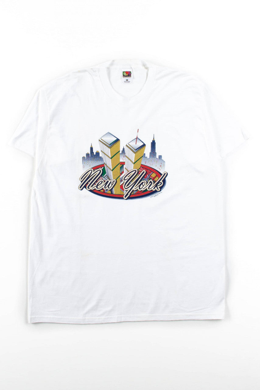 Vintage New York Twin Towers T-Shirt (1999)