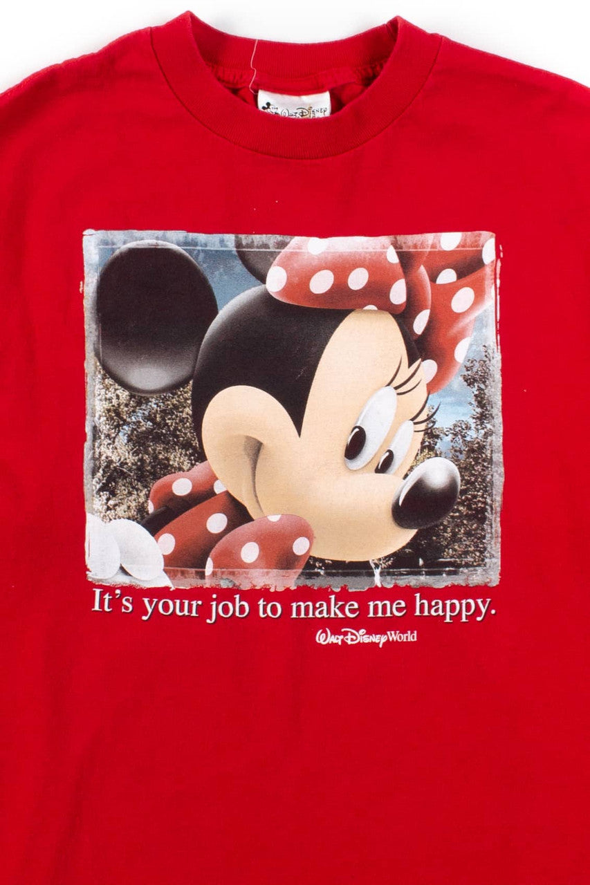Make Minnie Mouse Happy Vintage T-Shirt