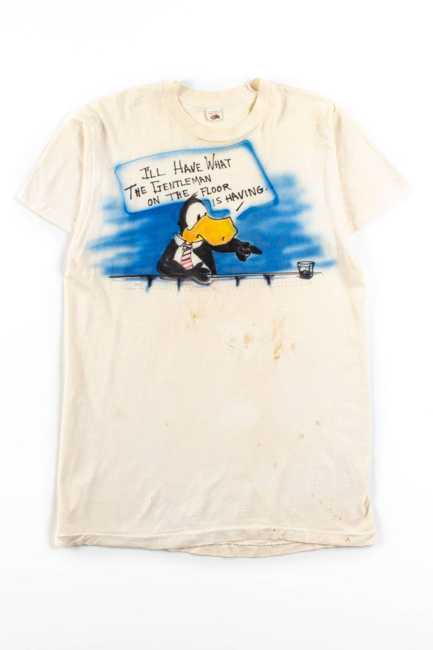 Vintage Hand Drawn Opus The Penguin T-Shirt