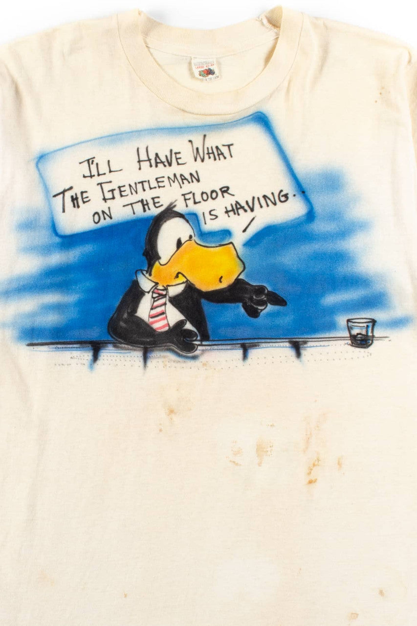 Vintage Hand Drawn Opus The Penguin T-Shirt