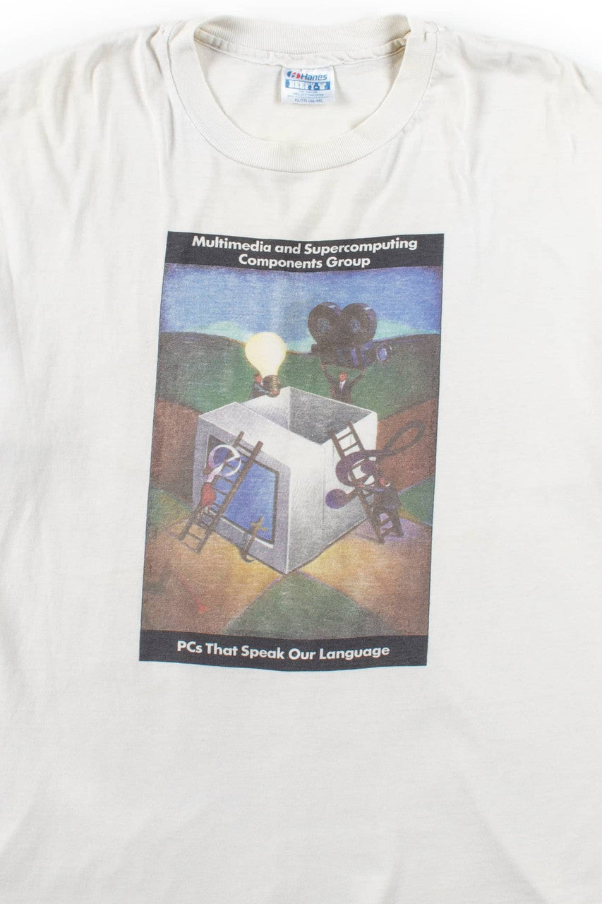 Multimedia & Supercomputing Vintage T-Shirt
