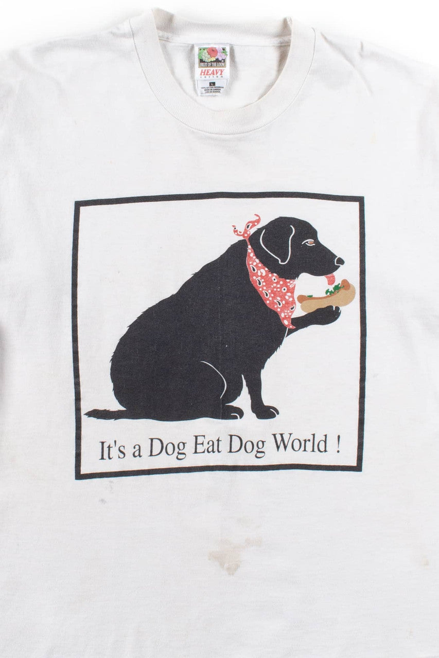 Vintage Dog Eat Dog World T-Shirt