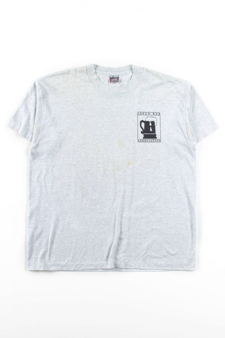 Vintage Aspen Bar Association T-Shirt (1994)