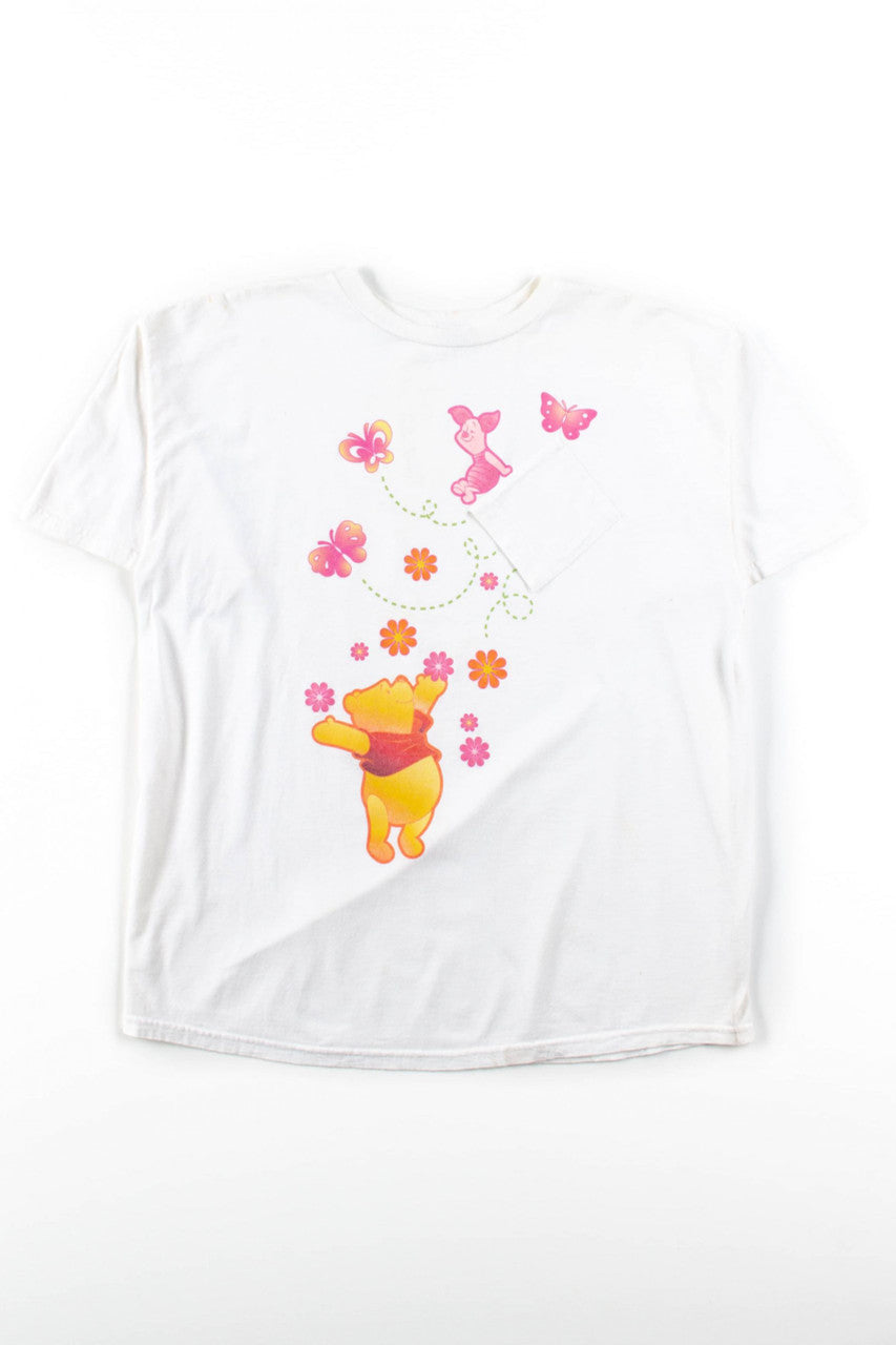 Pooh & Pigled Tipped Pocket T-Shirt