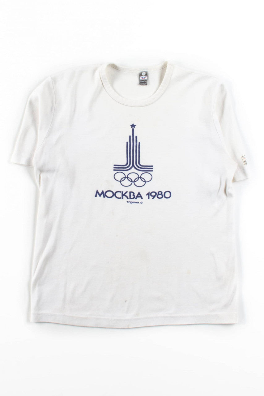 Vintage Moscow Olympics T-Shirt (1980)