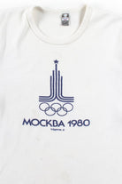 Vintage Moscow Olympics T-Shirt (1980)