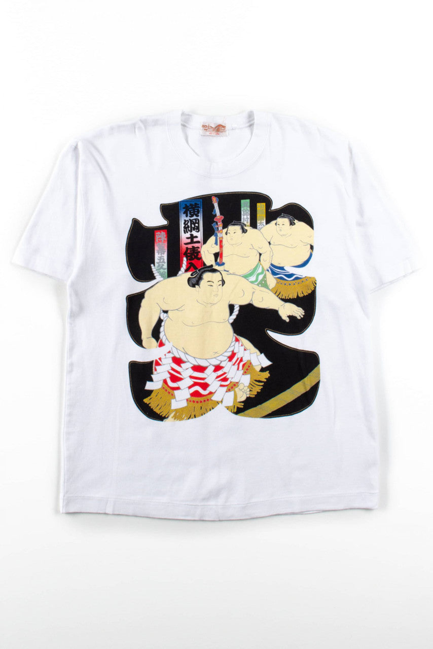 Vintage Sumo Wrestlers T-Shirt